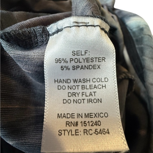 Black Pull On Oversized Jumper Palazzo One Piece Tie Dye Boho Hippie Slouchy 3X - Picture 12 of 16